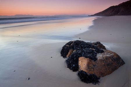 Kogel Bay sunset taken near Cape Town in South Africaの写真素材