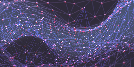 Abstract background of pipes and connections.の写真素材