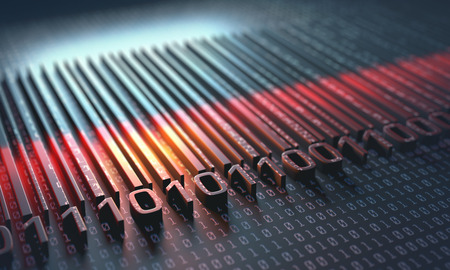 A barcode is an optical, machine-readable, that describes something about the object that carries the barcode.の写真素材