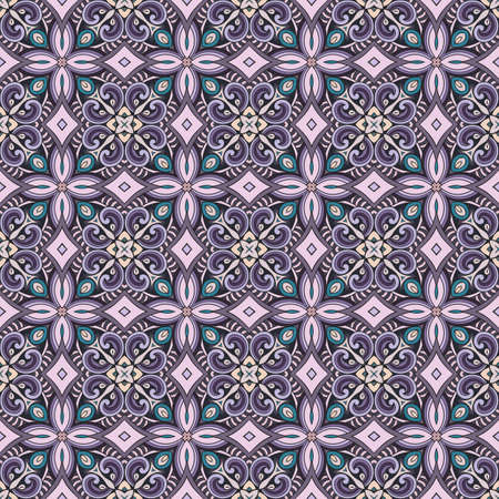 Vector abstract ethnic hand drawn background