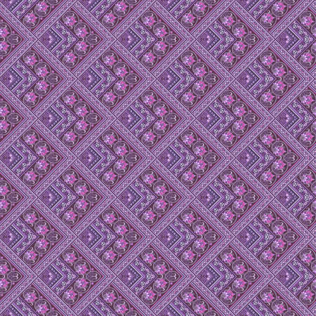 Vector nature patch pattern. Mosaic background