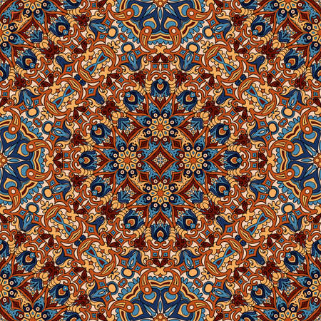 Vector ethnic nature ornamental background