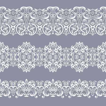 Abstract ethnic nature seamless line art stripesのイラスト素材