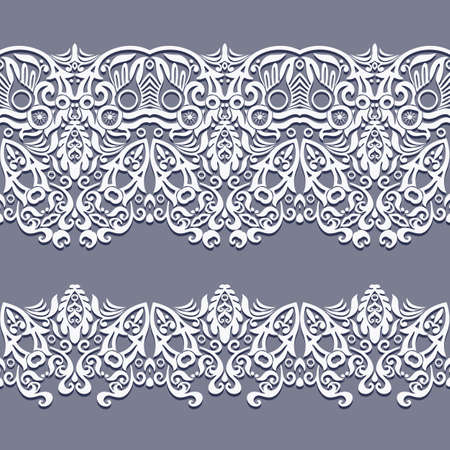 Abstract ethnic nature seamless line art stripesのイラスト素材