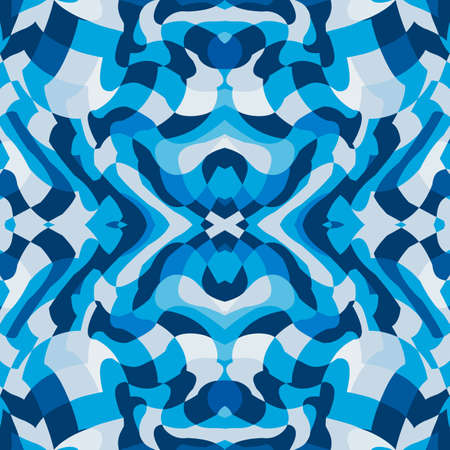 Vector abstract patch pattern. Mosaic background