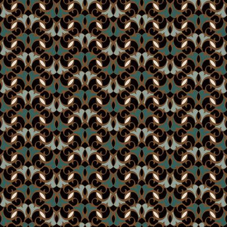 Vector rhythmic geometric elements background