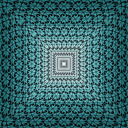 Vector abstract rhythmic geometric backgroundのイラスト素材