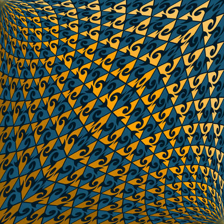 Vector abstract rhythmic geometric background