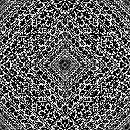 Vector black and white elements background