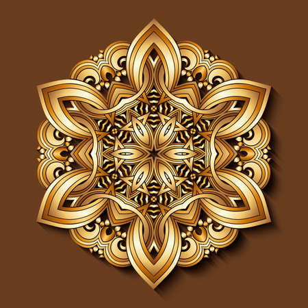Vector ornamental nature vintage illustration.のイラスト素材