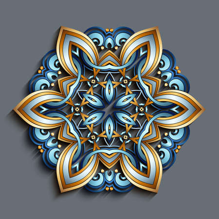 Vector ornamental nature vintage illustration.のイラスト素材