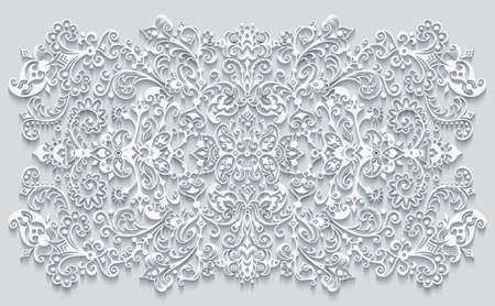 Vector abstract ornamental nature vintage card.のイラスト素材