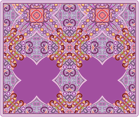 Vector ethnic ornamental illustrationのイラスト素材
