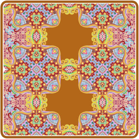 Vector ethnic ornamental illustrationのイラスト素材