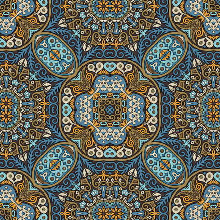 Vector ethnic nature ornamental background