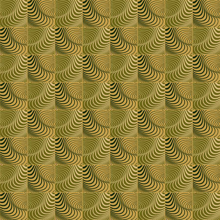 Vector abstract vintage pattern. Waves backgroundのイラスト素材