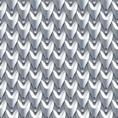 Vector paper cut geometric modern background.のイラスト素材