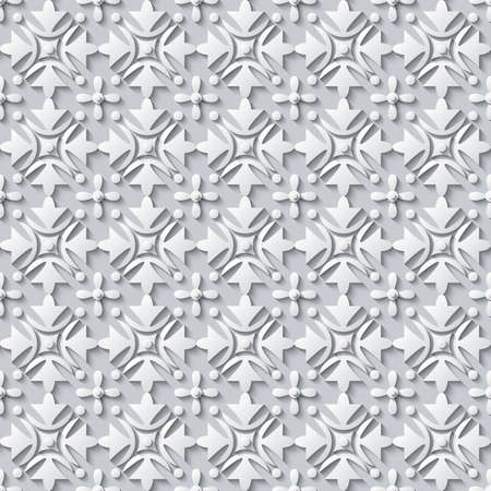 Vector paper cut geometric modern background.のイラスト素材