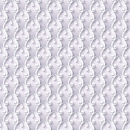 Vector paper cut geometric modern background.のイラスト素材