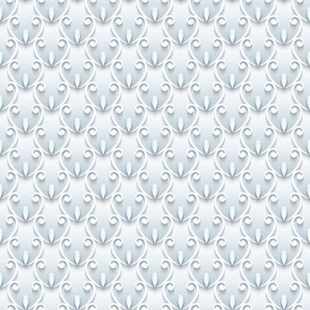 Vector paper cut geometric modern background.のイラスト素材