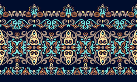 Vector abstract decorative ethnic stripe background