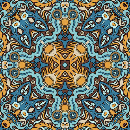 Raster ethnic nature ornamental background