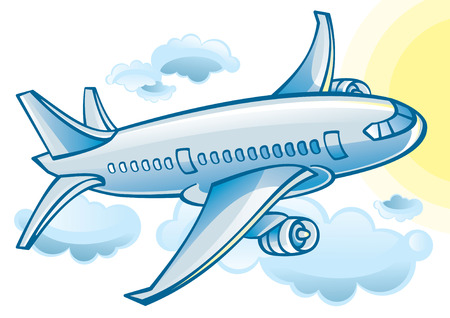 Airplaneのイラスト素材