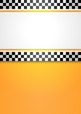 Taxi cab blank backgroundのイラスト素材