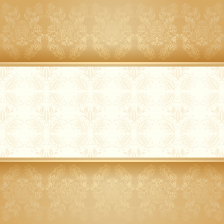 Background golden decorativeのイラスト素材