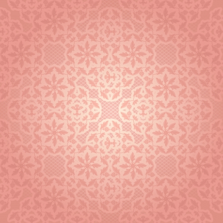 Lace pinkのイラスト素材