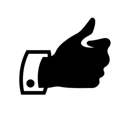 thumbs up iconのイラスト素材