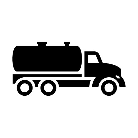 Black icon isolated on white background, flat style.のイラスト素材