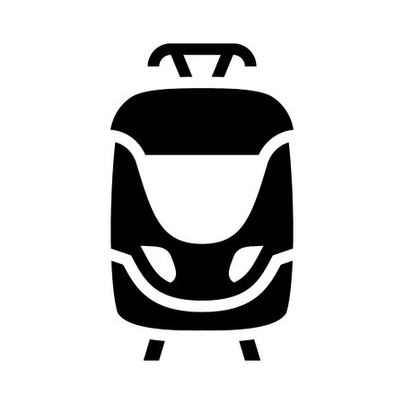 Black icon isolated on white background, flat styleのイラスト素材