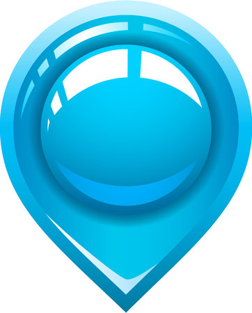 Abstract pointer location for the map. Vector illustration eps10のイラスト素材