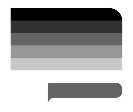 Straight pride flagのイラスト素材