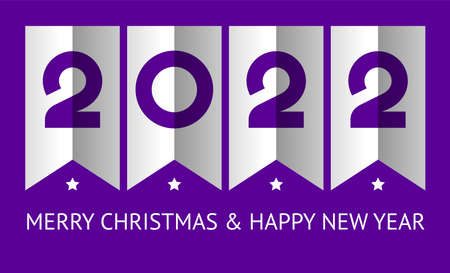 Happy New Year 2022 card