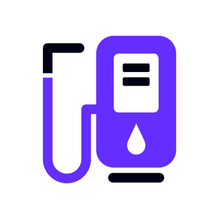 Transport flat icon, square shapeのイラスト素材