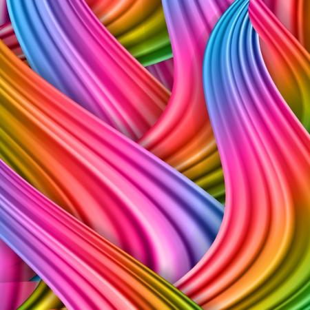 abstract colorful stripes vectorのイラスト素材