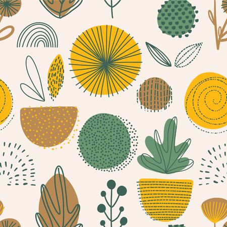 Abstract background seamless pattern.のイラスト素材