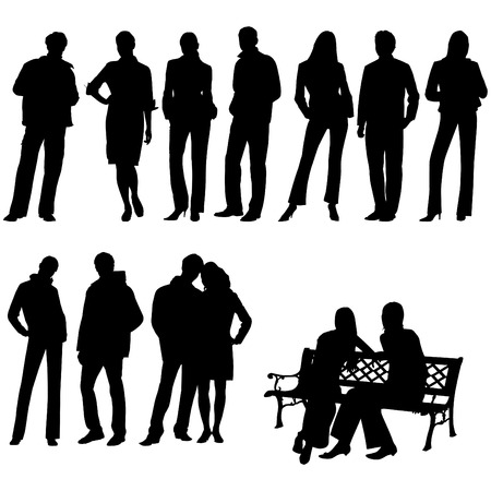 Set people. This image is a illustration and can be scaled to any size without loss of resolution
のイラスト素材