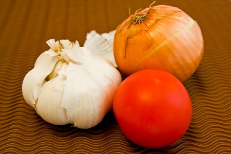 a close-up of fresh vegetableの写真素材