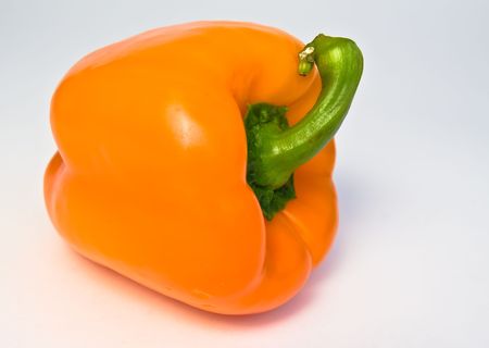 pepper on white backgroundの写真素材