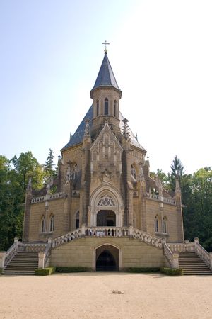 burial chamber of Premyslovci czech dynastyの写真素材