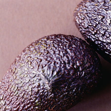 avocado isolated on white background