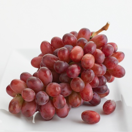 a bunch of ripe grapesの写真素材