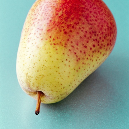 pear isolated on white backgroundの写真素材