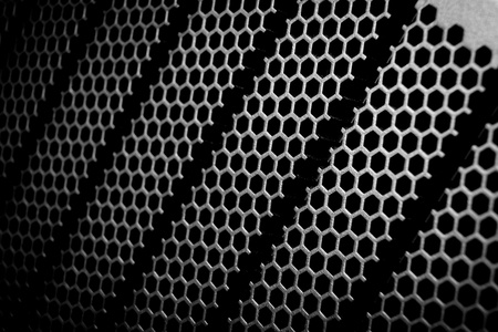 abstract metal grid background