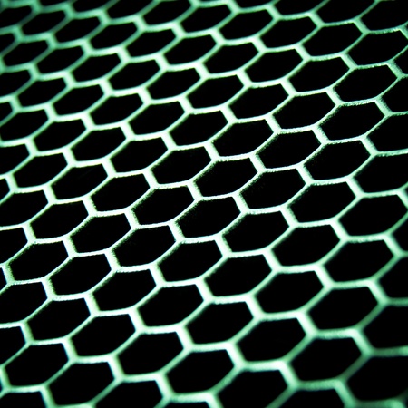 abstract metal grid backgroundの写真素材