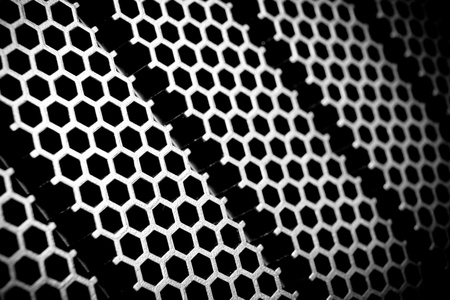 abstract metal grid background