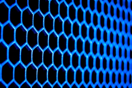 abstract metal grid backgroundの写真素材